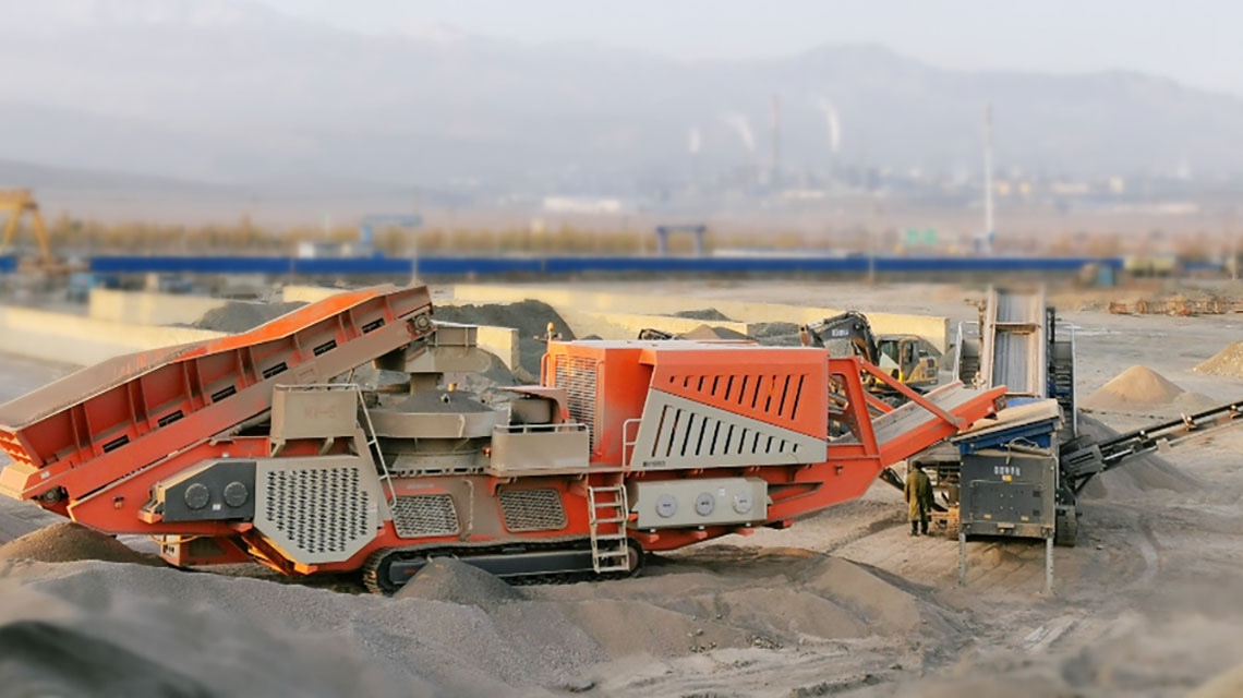 广西桂林建筑垃圾移动破碎站用户案例